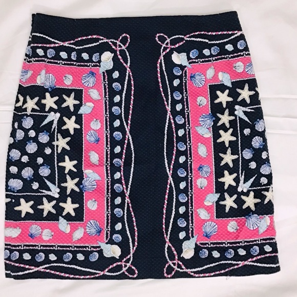 Talbots Seashells Mini Skirt - Picture 6 of 7